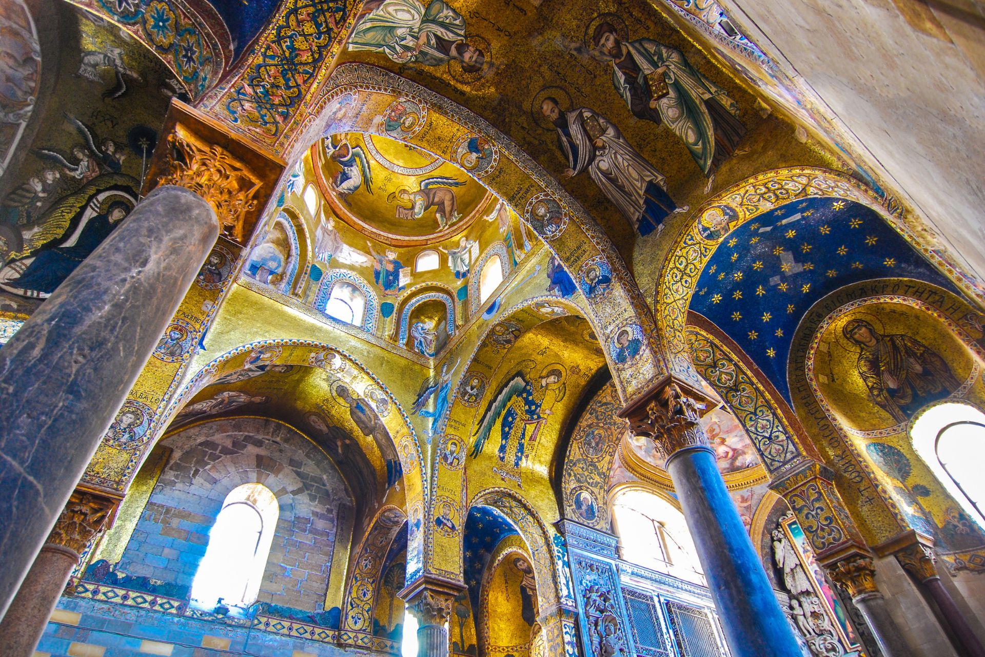 Mosaici siciliani bizantini, Palermo_ Hotel Sikania